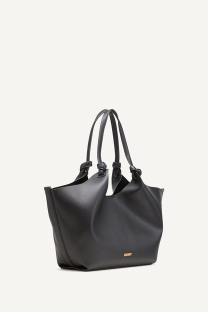 PAULA MEDIUM COMMUTER TOTE AGED WINE | DKNY