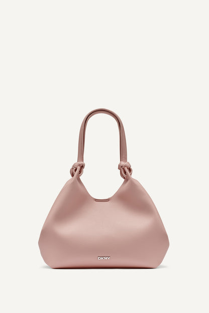 PAULA HEART MEDIUM COMMUTER TOTE Pale Blush | DKNY