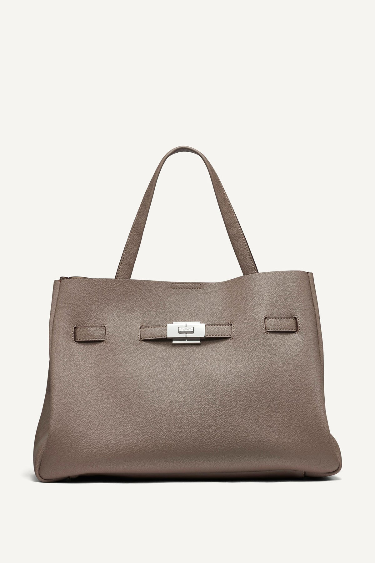 BRYAR LARGE SATCHEL Silver | DKNY
