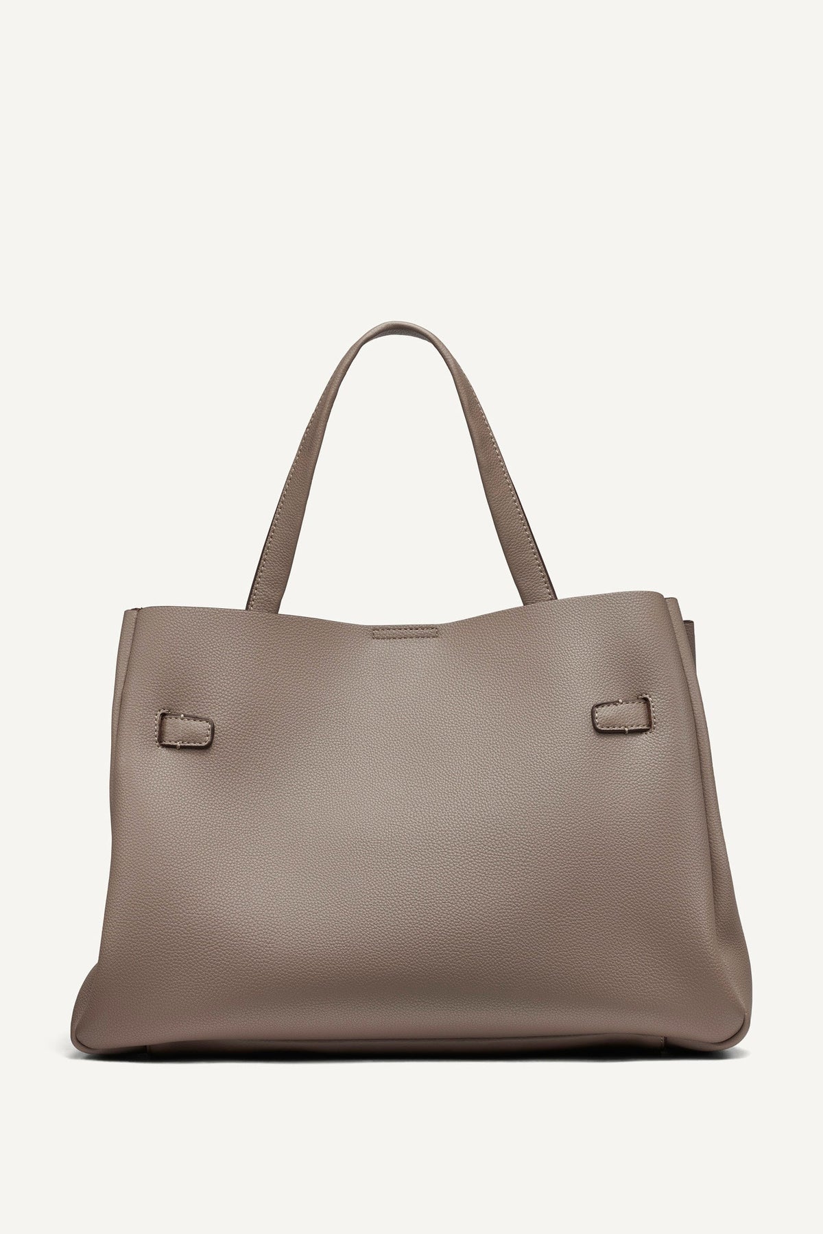 BRYAR LARGE SATCHEL Silver | DKNY