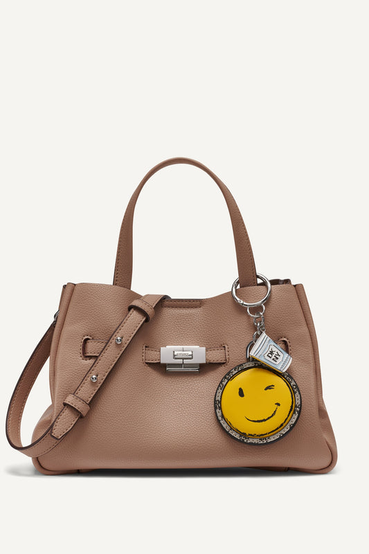 BRYAR SMALL SATCHEL Cappuccino | DKNY