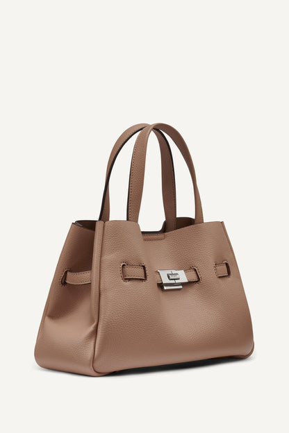 BRYAR SMALL SATCHEL Cappuccino | DKNY