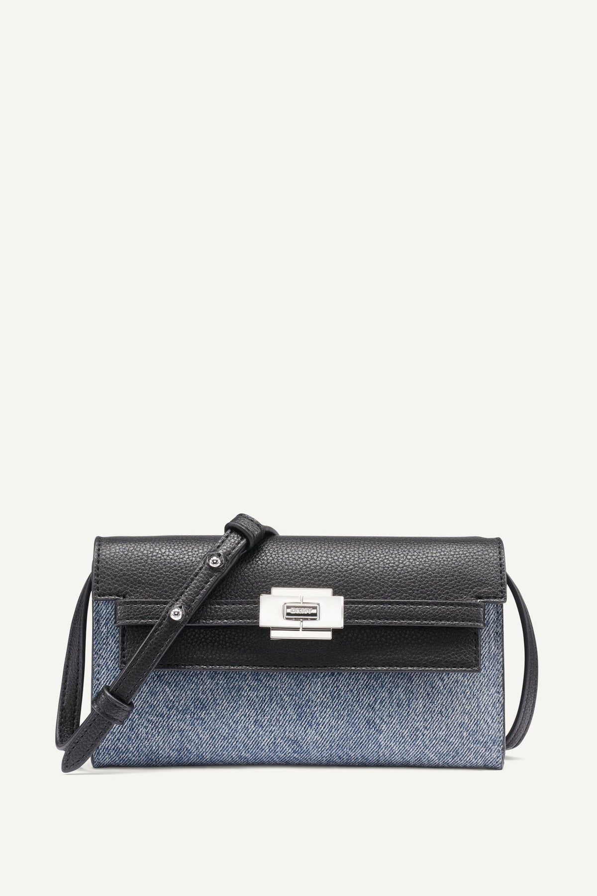 BRYAR CROSSBODY Denim/Black | DKNY