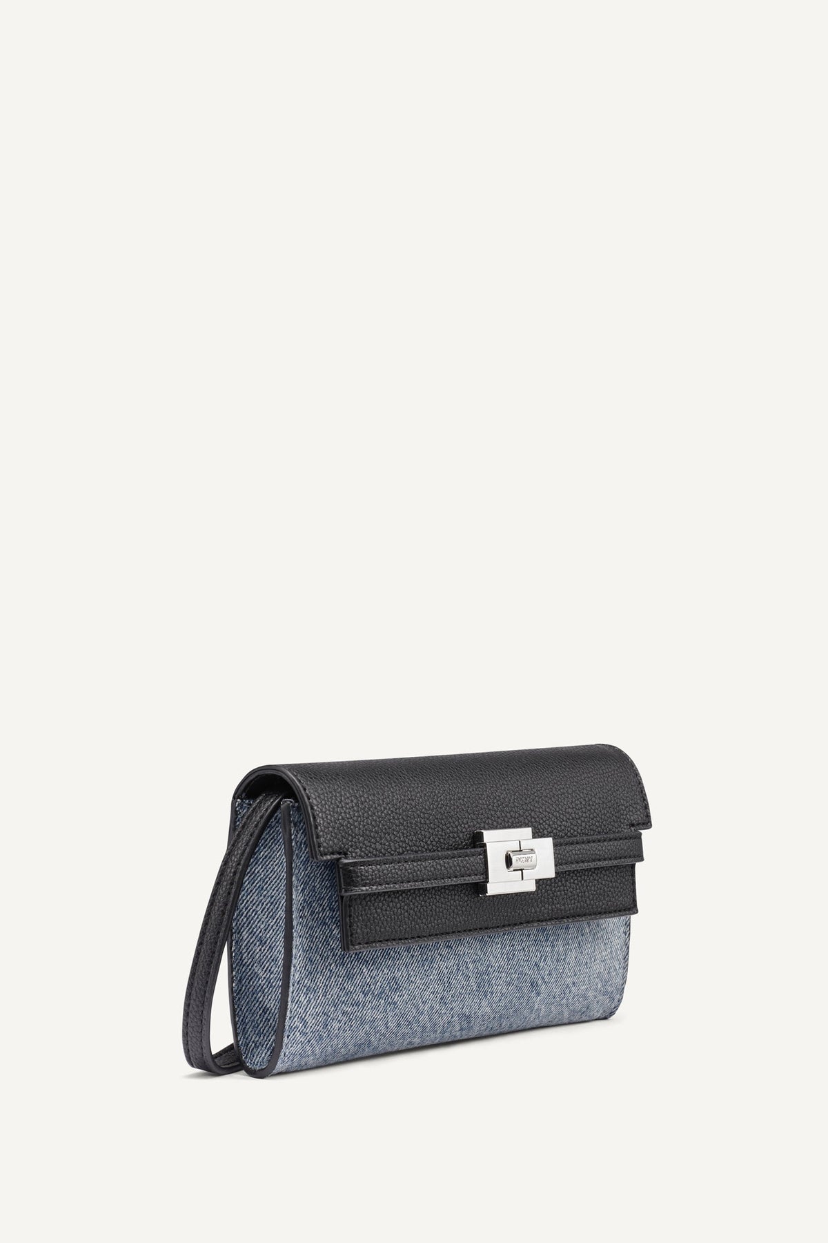 BRYAR CROSSBODY Denim/Black | DKNY