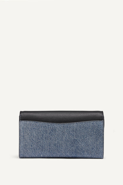 BRYAR CROSSBODY Denim/Black | DKNY