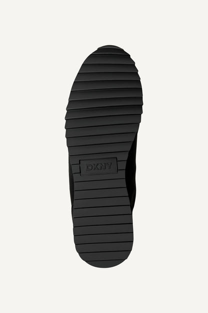 AVAHH LACE UP SNEAKER Black | DKNY