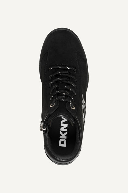 SAMMY WEDGE SNEAKER Black | DKNY
