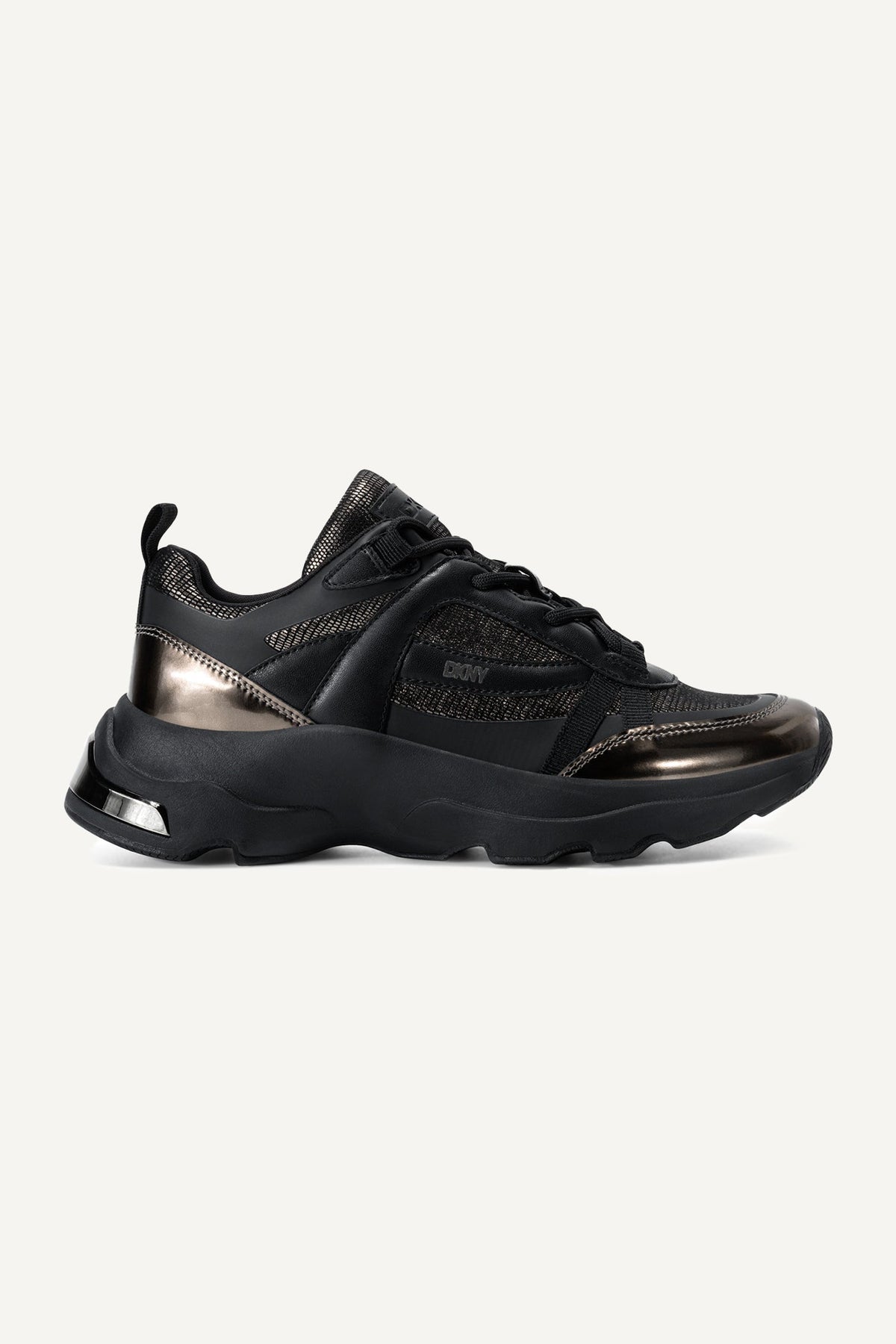 JUNA LACE UP SNEAKERS ASH | DKNY