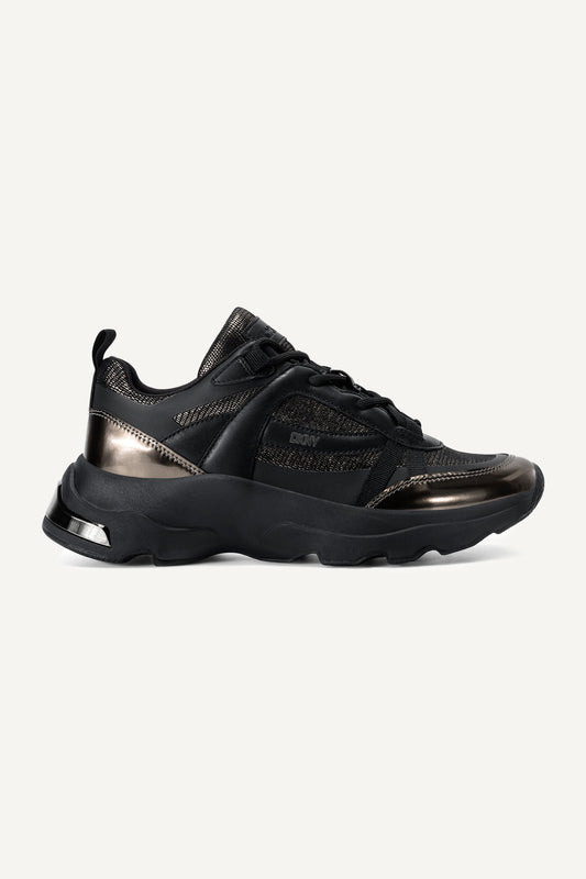 JUNA LACE UP SNEAKERS ASH | DKNY