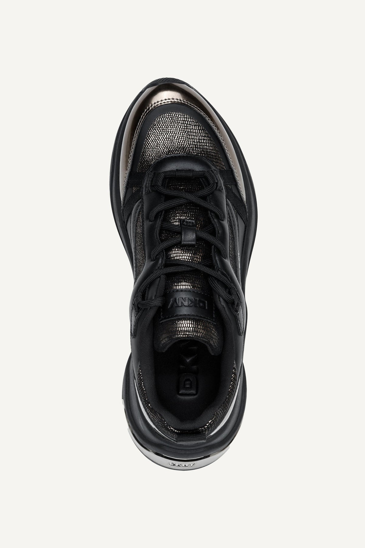 JUNA LACE UP SNEAKERS ASH | DKNY