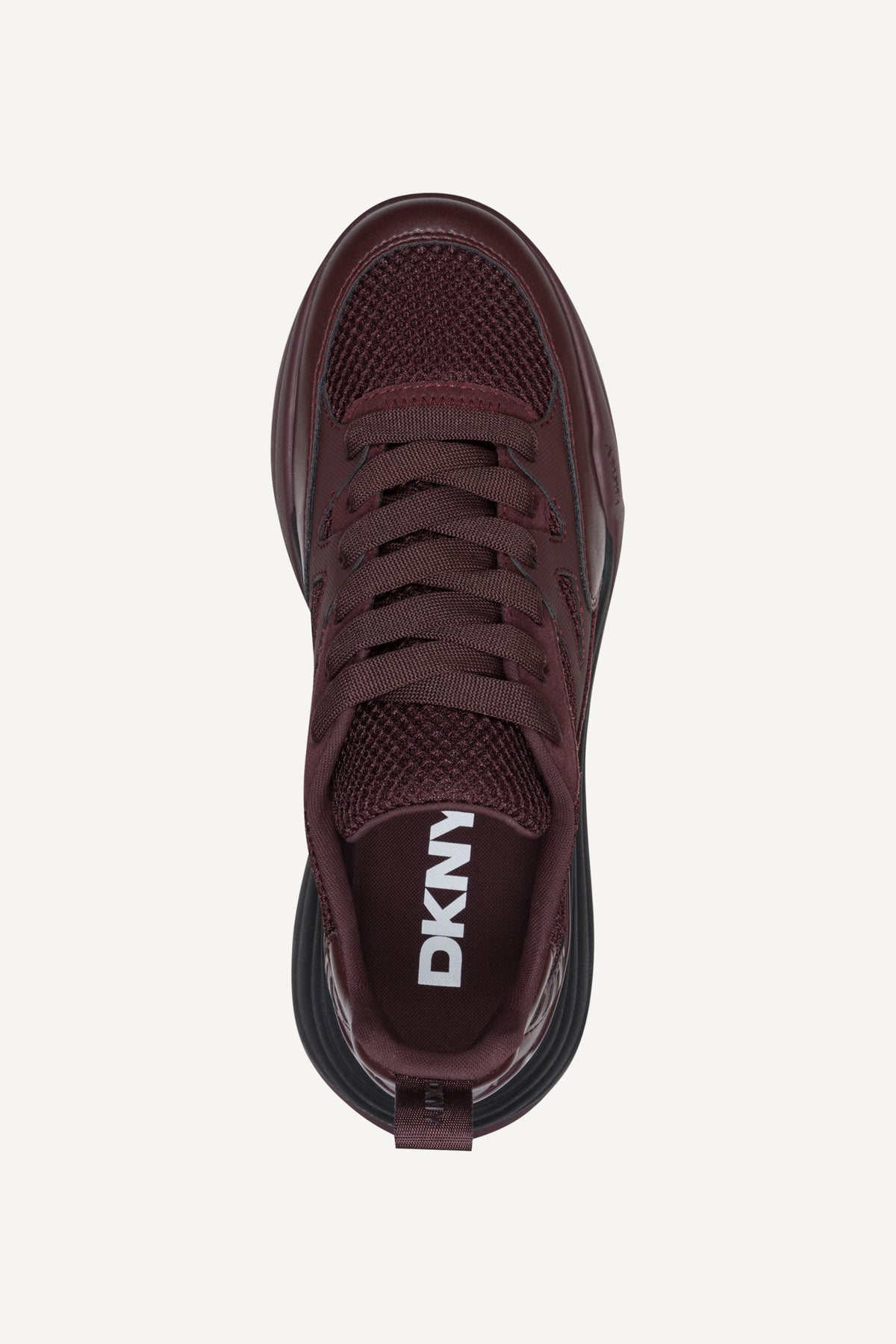 ZANIRA LACE UP SNEAKER Sangria | DKNY