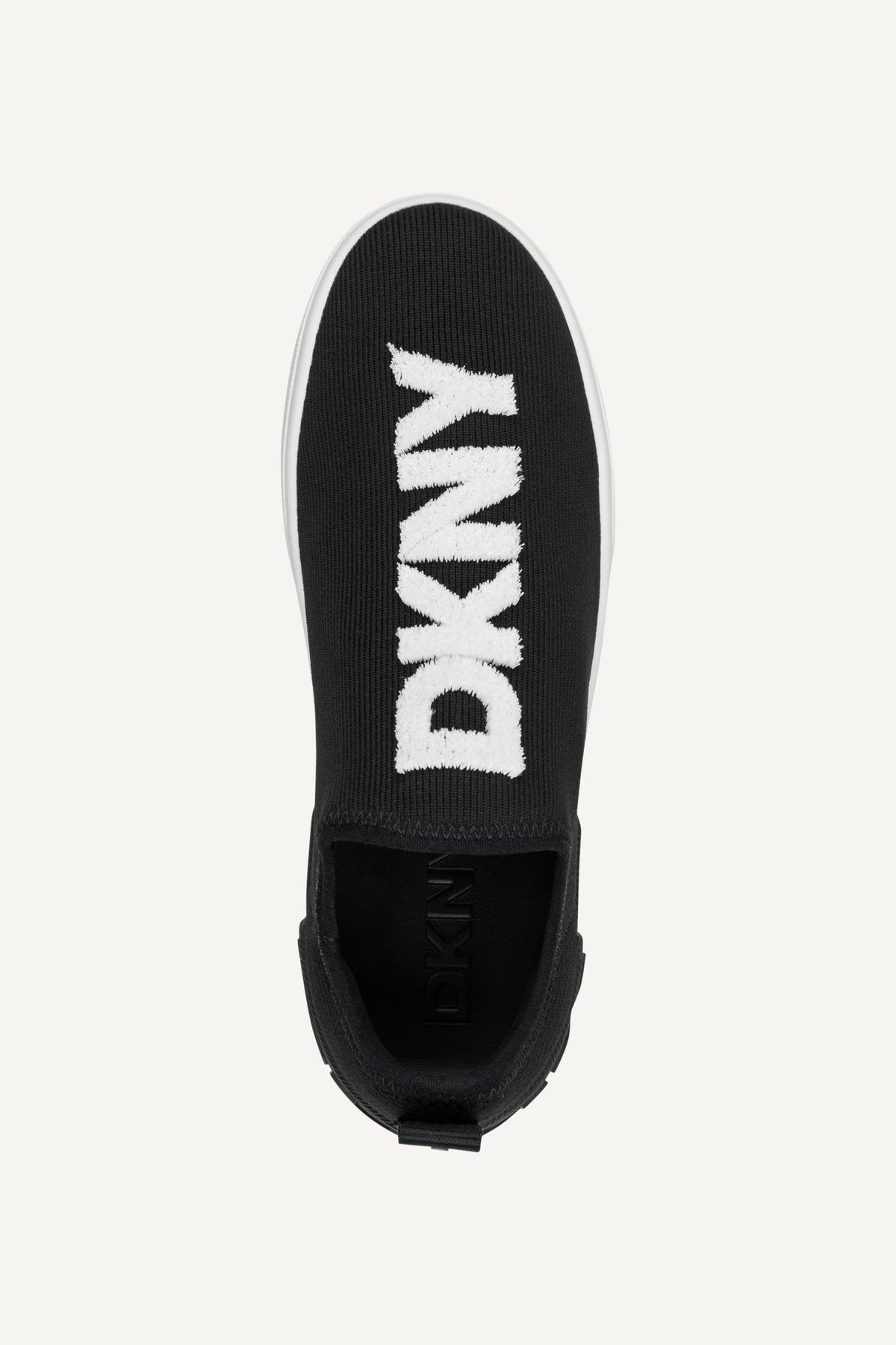 MAIZE SLIP ON SNEAKER Black/White | DKNY
