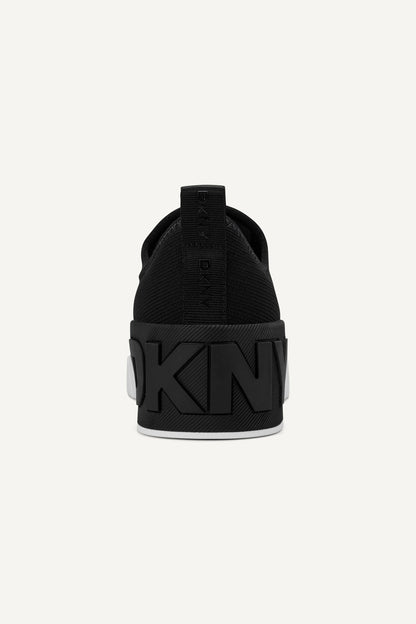 MAIZE SLIP ON SNEAKER Black/White | DKNY