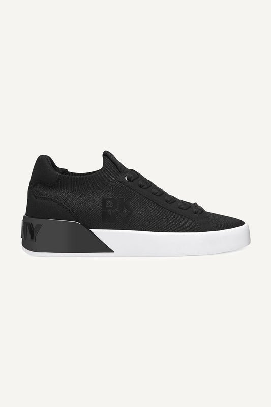 MALLORY LACE-UP SNEAKER Black | DKNY