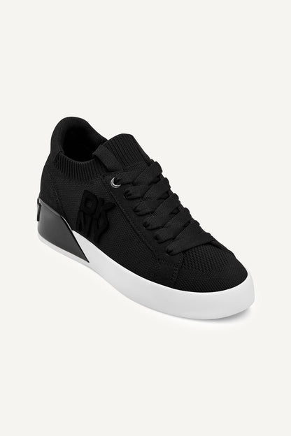 MALLORY LACE-UP SNEAKER Black | DKNY