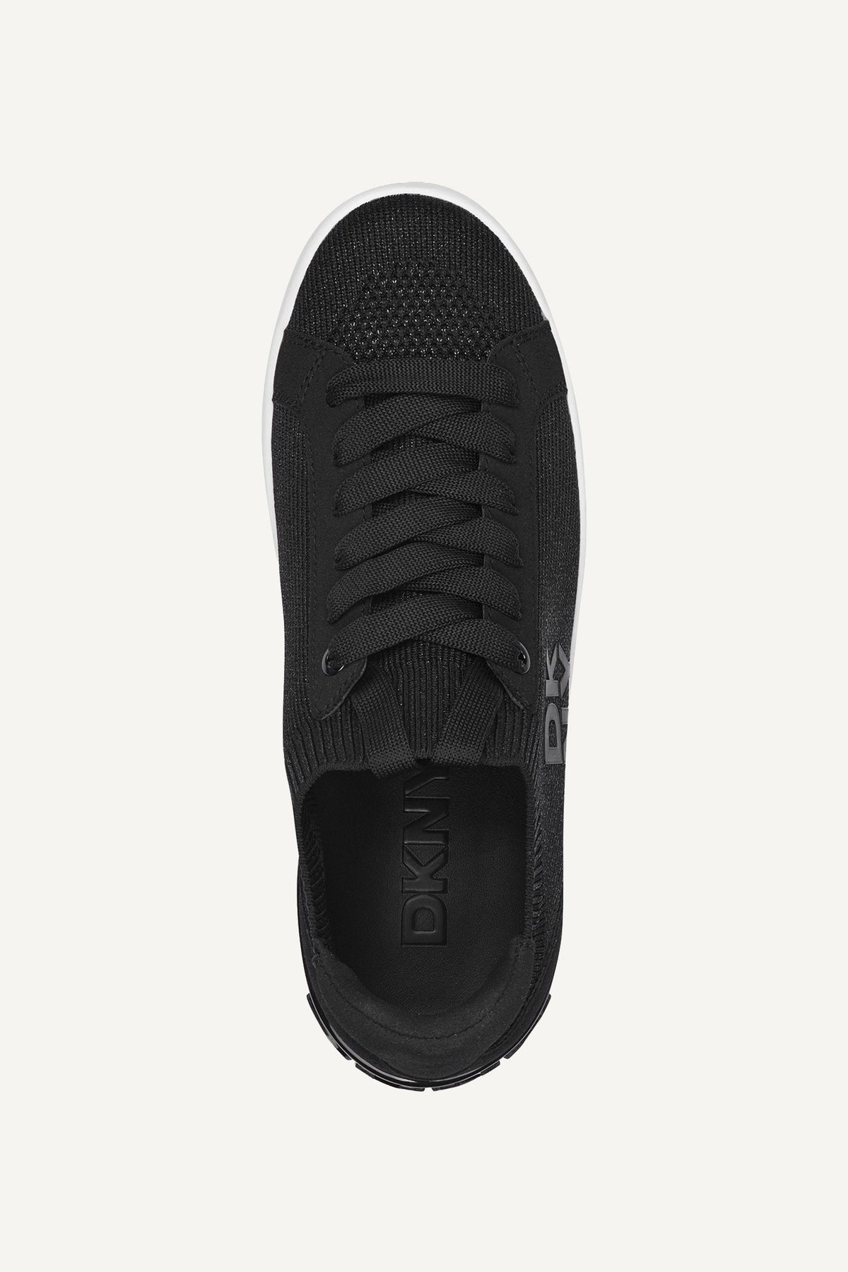 MALLORY LACE-UP SNEAKER Black | DKNY