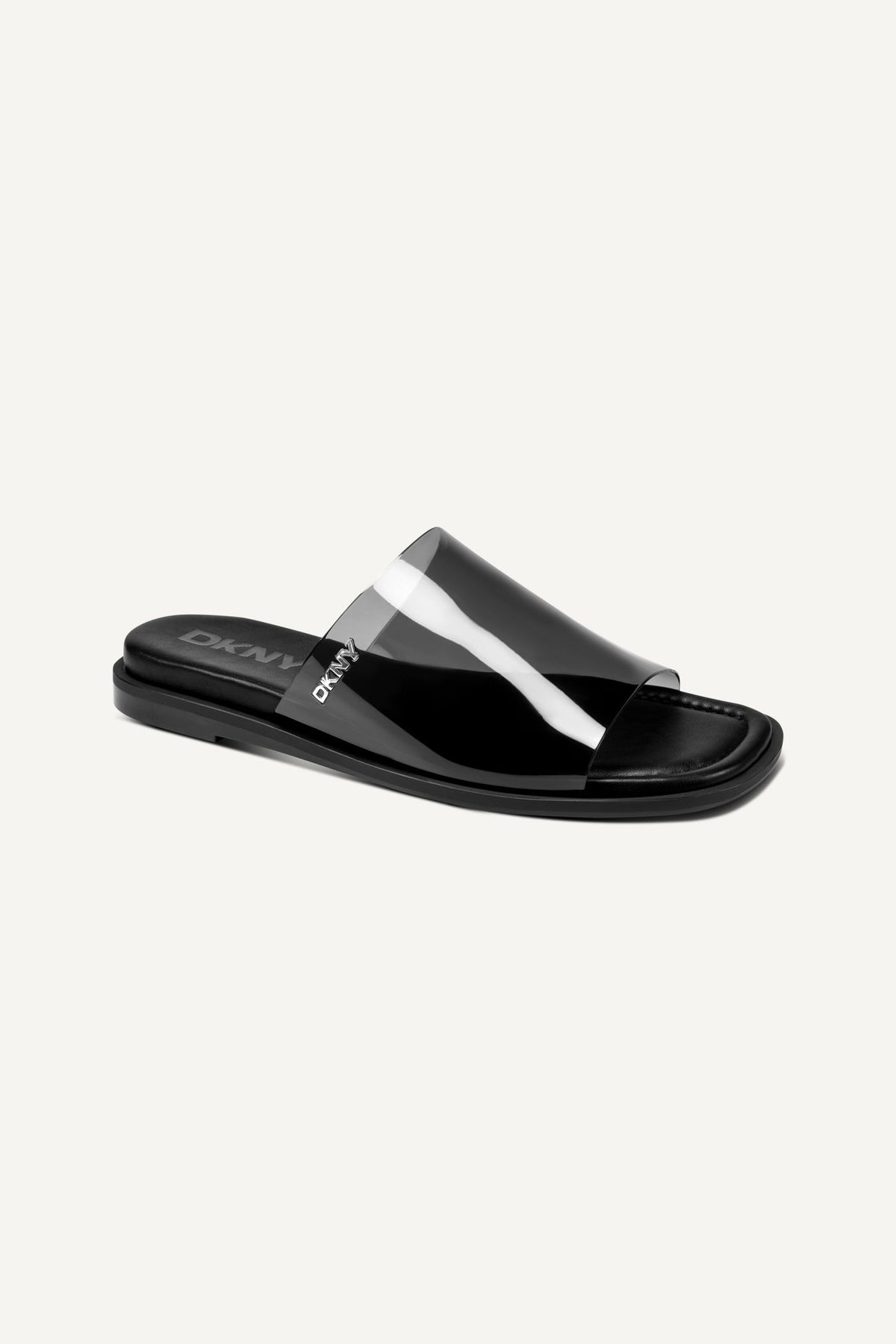 CATALINE FLAT SLIDE SANDAL Black | DKNY