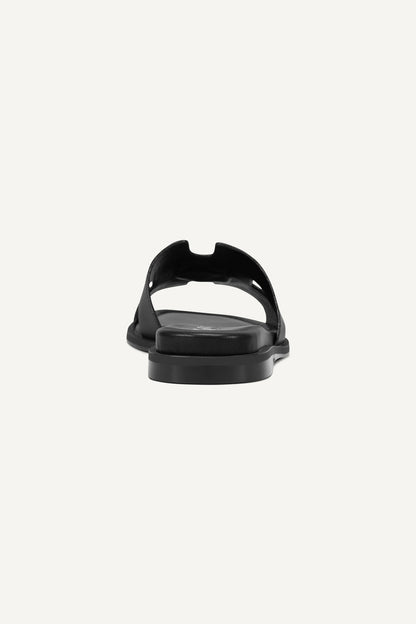 COLUMBA FLAT SLIDE Black | DKNY