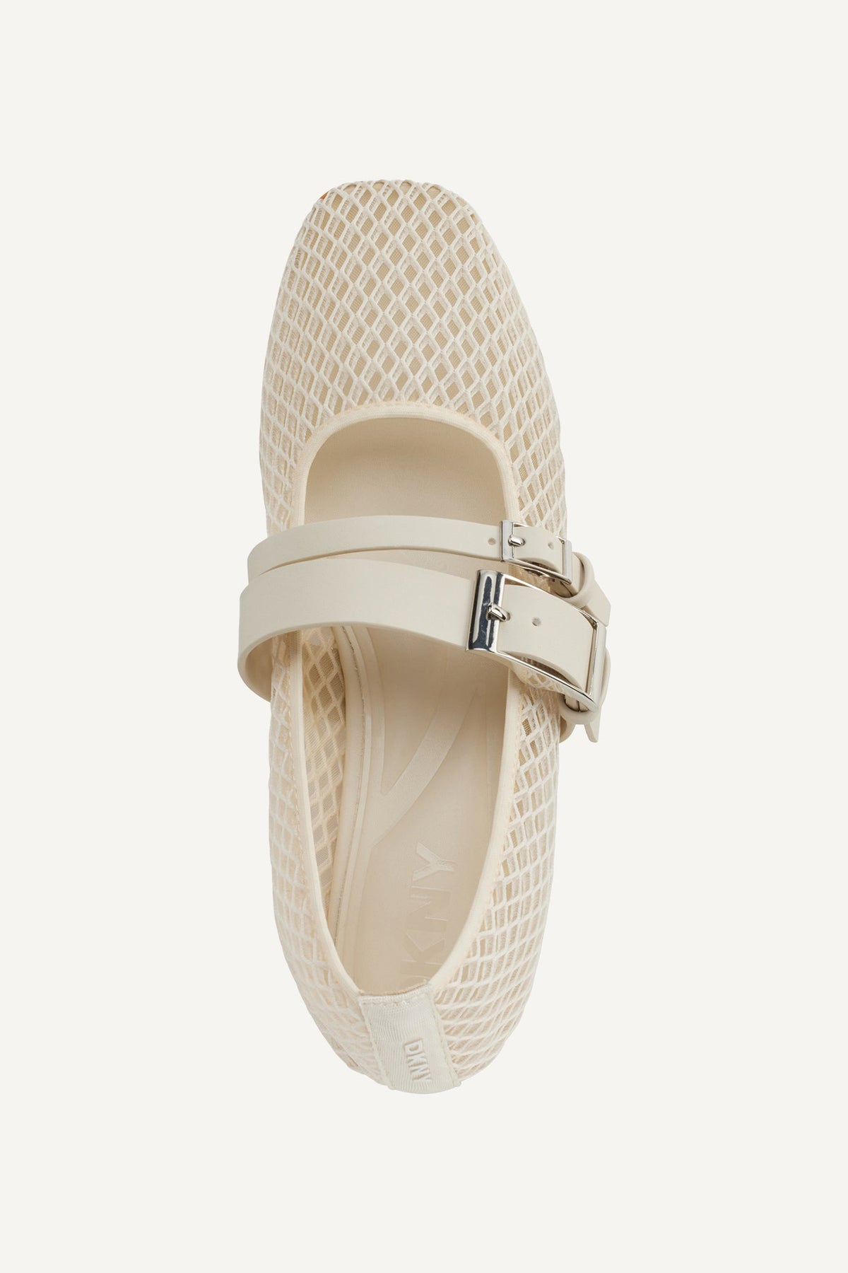 DADE MESH MARY JANE FLAT KHAKI | DKNY