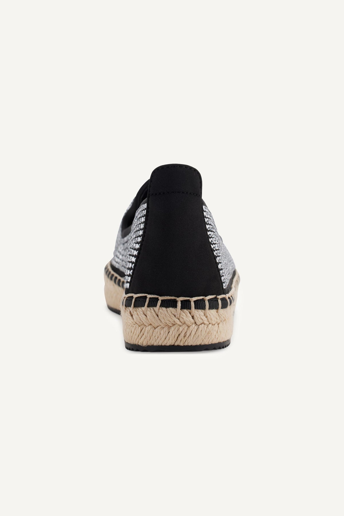 MALLY RHINESTONE ESPADRILLE Black/Clear | DKNY