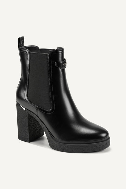 TISDEL PLATFORM BOOTIE Black | DKNY
