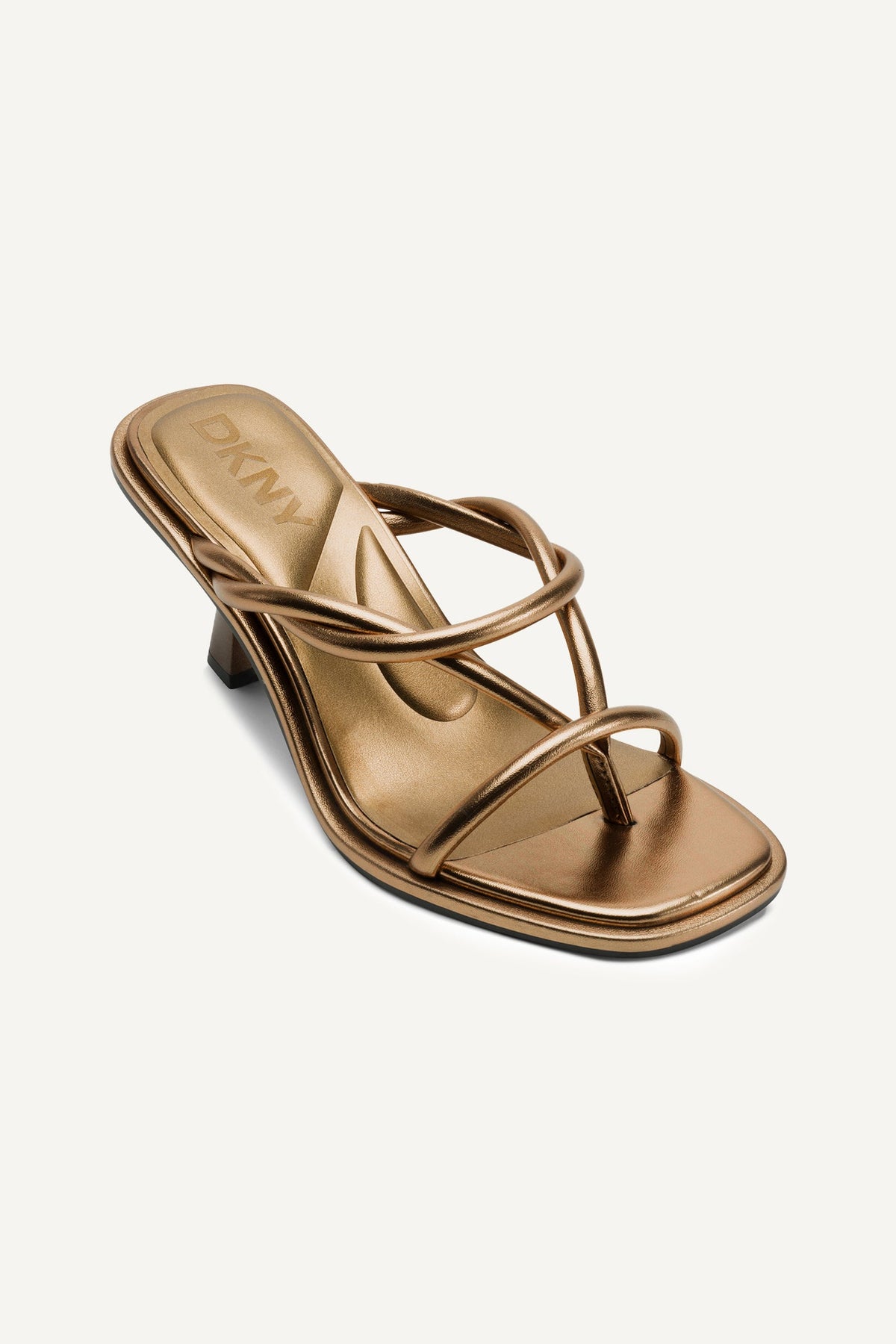 RABUN STRAPPY HEEL BRONZE | DKNY