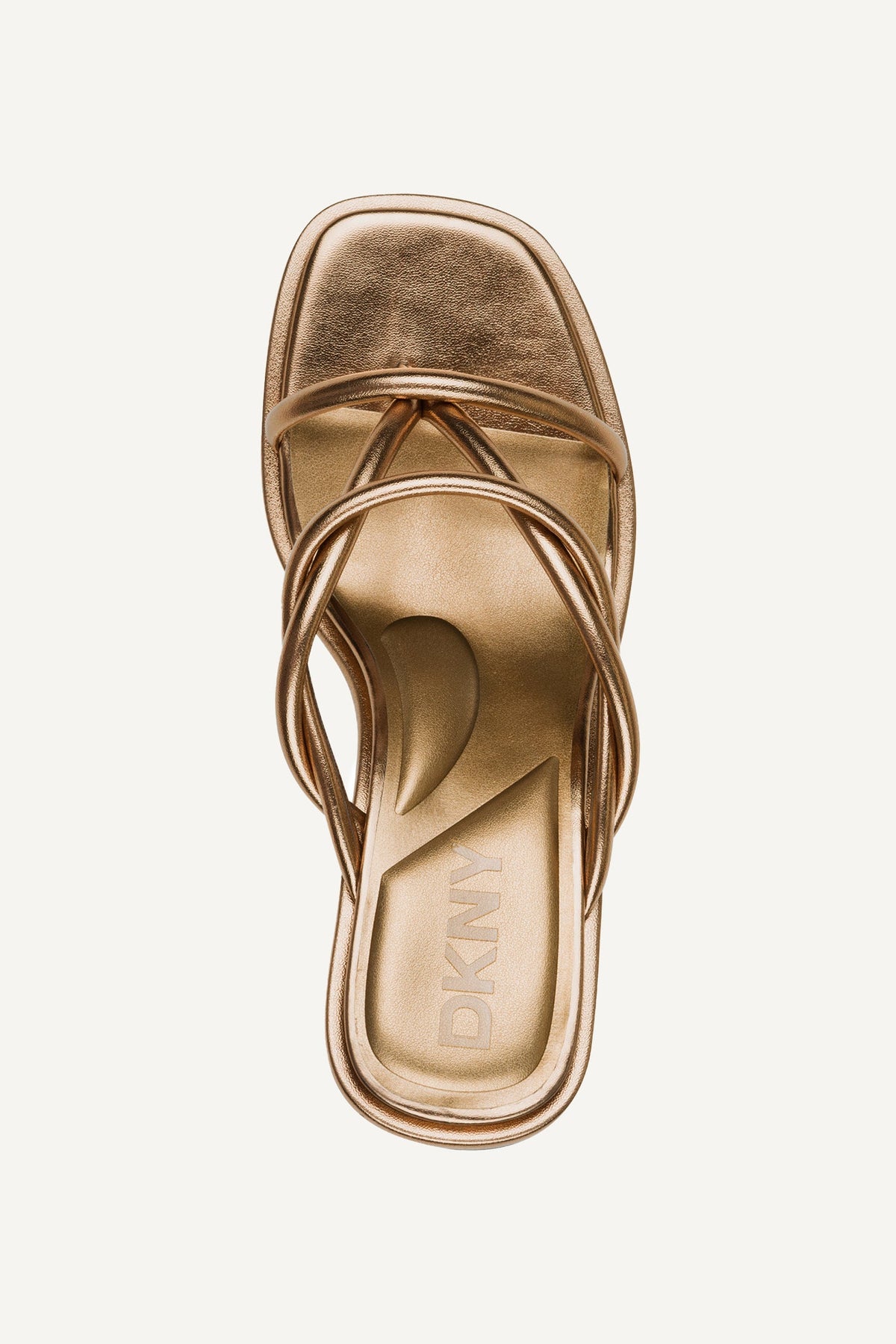 RABUN STRAPPY HEEL BRONZE | DKNY
