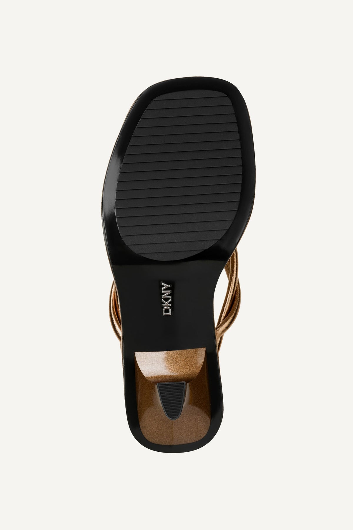 RABUN STRAPPY HEEL BRONZE | DKNY