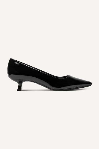 NOREEN KITTEN HEEL PUMP Black | DKNY