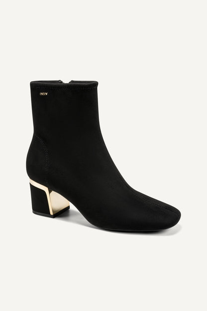 CHIARA HEELED BOOTIE Brown | DKNY
