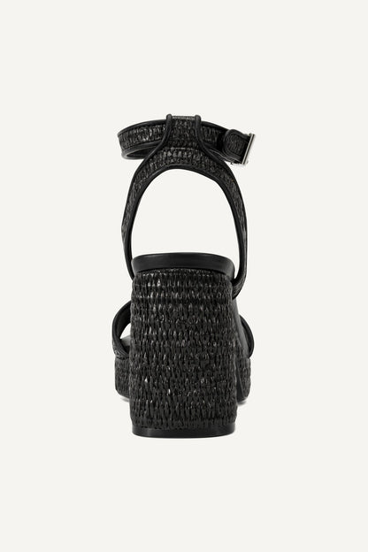 SCOTIA ANKLE STRAP SANDAL Black | DKNY