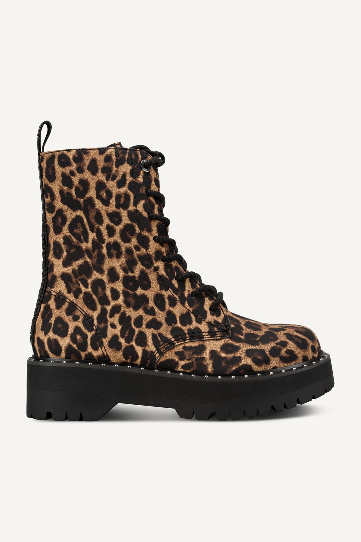BATU STUDS LACE UP BOOTIE 60M Leopard | DKNY