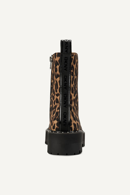 BATU STUDS LACE UP BOOTIE 60M Leopard | DKNY