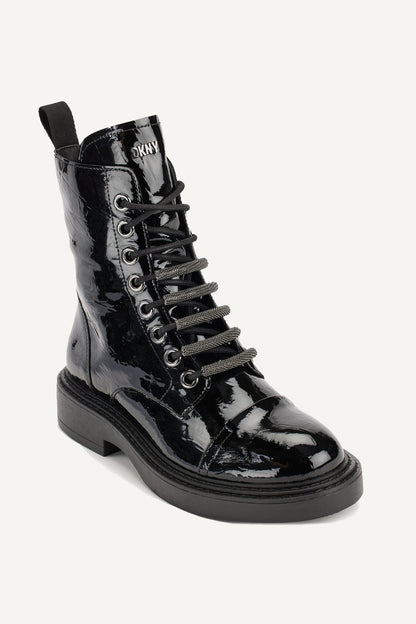 MALAYA LACE UP BOOT Black | DKNY