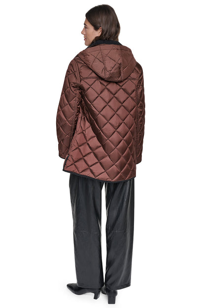 QUILTED BARN JACKET Black | DKNY