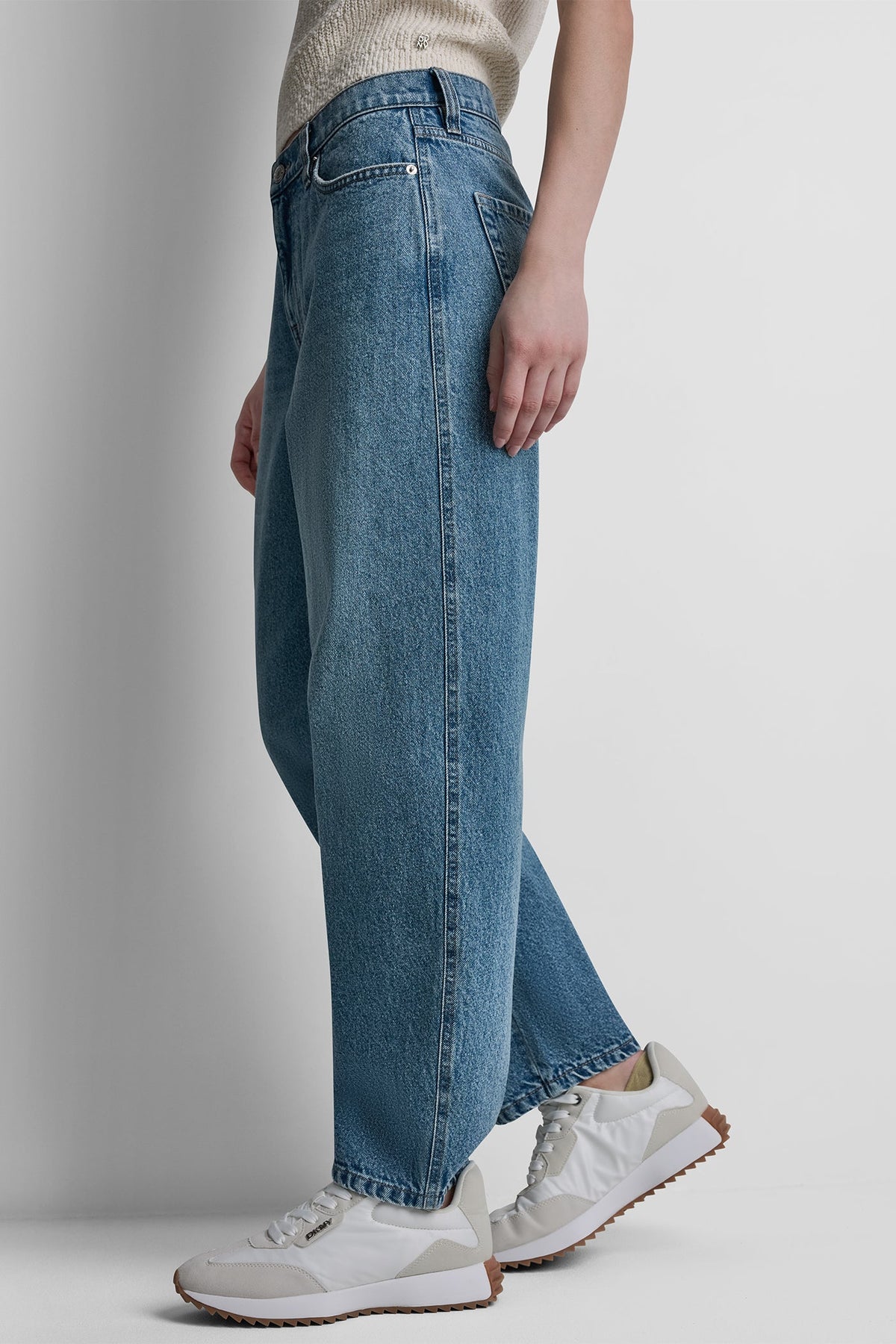 MID-RISE BABY BARREL LEG Cedar Street | DKNY