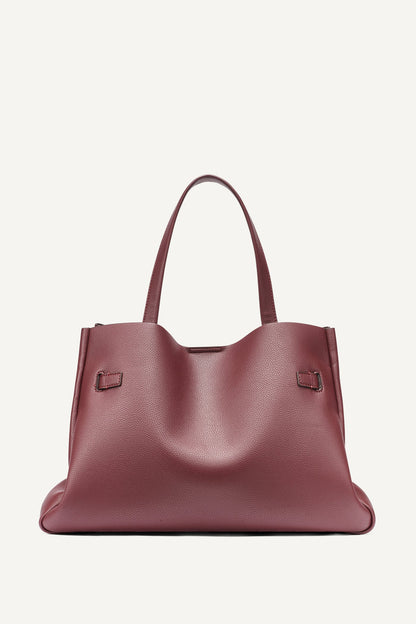 BRYAR LARGE SATCHEL Cappuccino | DKNY