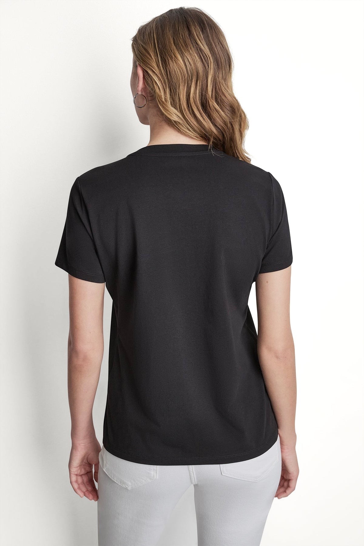 NEW YORK ICONS GRAPHIC TEE Black | DKNY