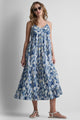 Ikat Blur Chambray