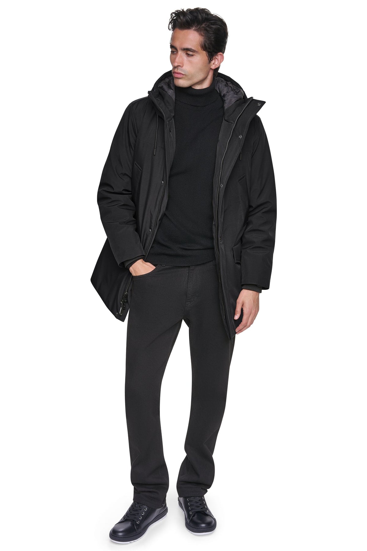 HEAVY WEIGHT URBAN PARKA Olive | DKNY