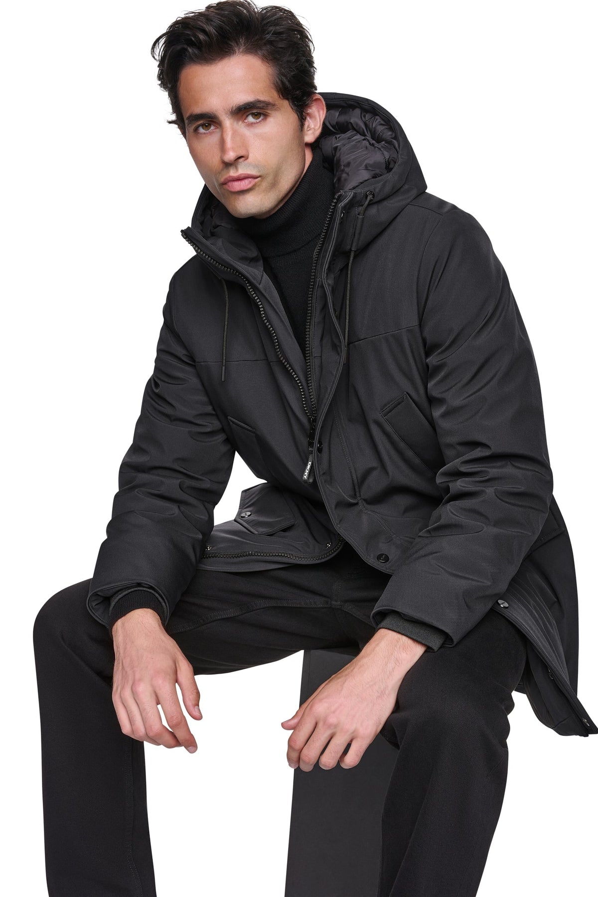 HEAVY WEIGHT URBAN PARKA Olive | DKNY