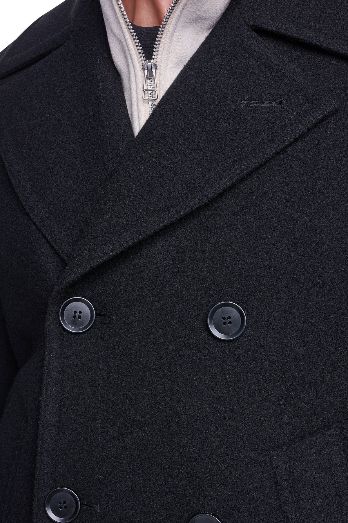 FAUX WOOL PEACOAT Camel | DKNY