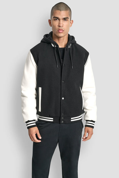 VARSITY JACKET Black | DKNY