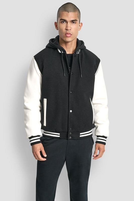 VARSITY JACKET Black | DKNY
