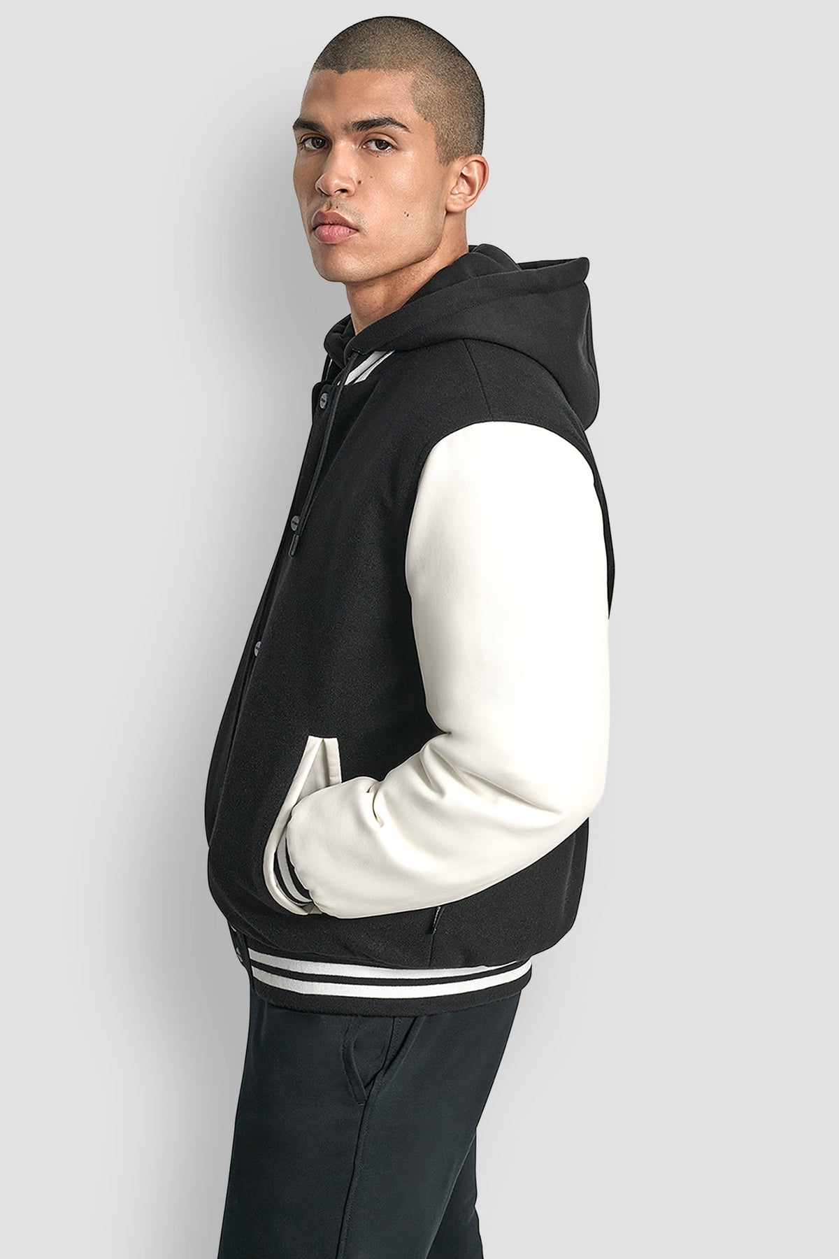 VARSITY JACKET Black | DKNY