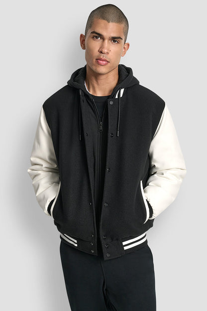 VARSITY JACKET Black | DKNY