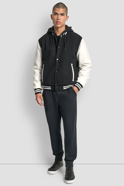 VARSITY JACKET Black | DKNY