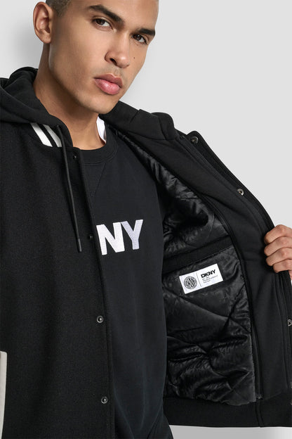 VARSITY JACKET Black | DKNY