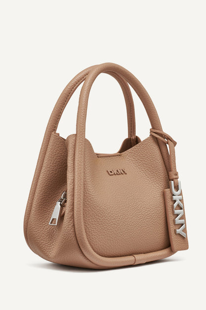 CAPRI HOBO CROSSBODY BAG Marshmallow | DKNY