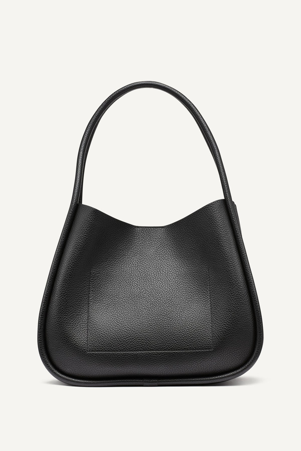 CAPRI LARGE HOBO BAG Black | DKNY